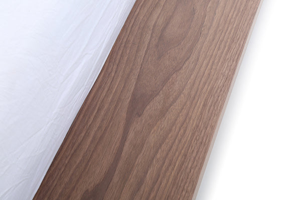 Modrest Opal Modern Walnut & Grey Platform Bed Model VGVCBD855-WALGRY