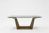 Modrest Babia Modern Smoked Glass & Walnut Extendable Dining Table Model VGNSGD8683-SMK