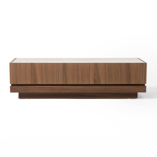 Nova Domus Bailey Modern Walnut Rectangular Coffee Table Model VGHB-EM112A-W