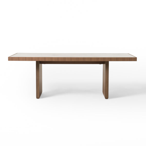 Nova Domus Bailey Modern Walnut Rectangular Dining Table Model VGHB-EM112T3-W