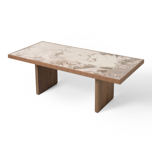 Nova Domus Bailey Modern Walnut Rectangular Dining Table Model VGHB-EM112T3-W