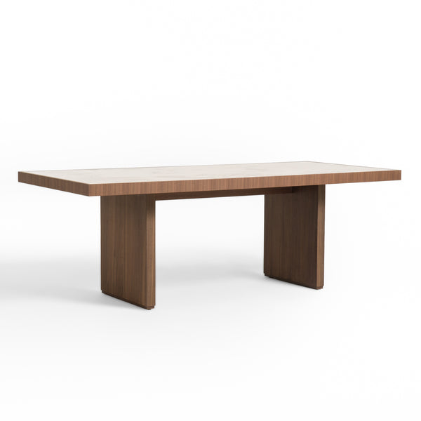 Nova Domus Bailey Modern Walnut Rectangular Dining Table Model VGHB-EM112T3-W
