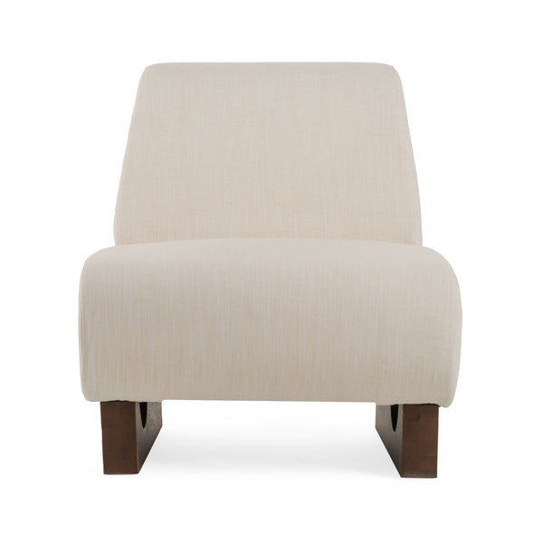 Modrest Barbara Modern Off White Accent Chair Model VGEU-7368LC