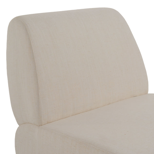 Modrest Barbara Modern Off White Accent Chair Model VGEU-7368LC