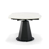 Modrest Barela Modern Black And White Ceramic Extendable 35 5" | 53" Dining Table Model VGYF-DT8949-BLK-DT