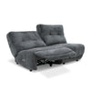 Divani Casa Basil Modern Dark Grey Fabric Small Electric Recliner Chair Model VGSX-22056-RCLNR-SML-EMBONY