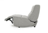 Divani Casa Basil Modern Grey Fabric Large Electric Recliner Chair Model VGSX-22056-RCLNR-LRG-SLATE
