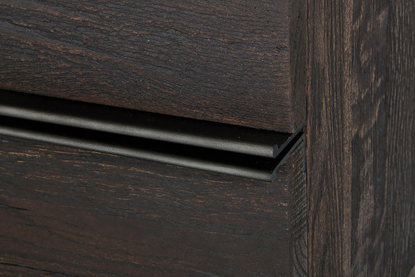 Modrest Selma Modern Dark Aged Oak Chest Model VGEDBB08002