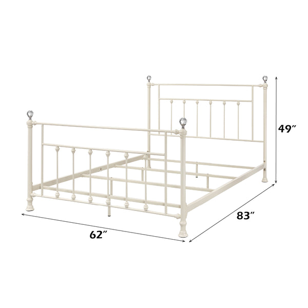 ACME Comet White Queen Bed Model BD00134Q