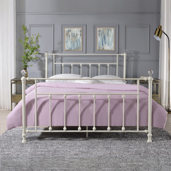 ACME Comet White Queen Bed Model BD00134Q