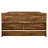 ACME Hestia Walnut Queen Bed with Storage Model BD00542Q