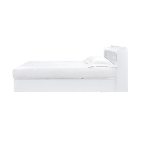 ACME Perse White Queen Bed with Storage Model BD00548Q