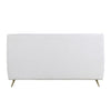 ACME Doris Vintage White Top Grain Leather Queen Bed Model BD00565Q
