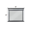 ACME Varian II Mirrored Black & Silver Mirror Model BD00586