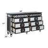 ACME Varian II Mirrored Black & Silver Dresser Model BD00587