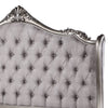 ACME Ariadne Velvet & Antique Platinum Queen Bed Model BD00603Q