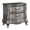 ACME Ariadne Antique Platinum Nightstand Model BD00604
