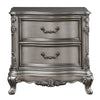 ACME Ariadne Antique Platinum Nightstand Model BD00604