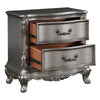 ACME Ariadne Antique Platinum Nightstand Model BD00604