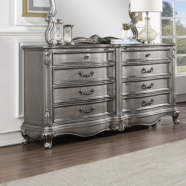 ACME Ariadne Antique Platinum Dresser Model BD00606