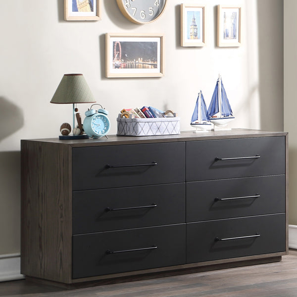 ACME Estevon Gray Oak Dresser Model BD00614