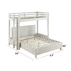 ACME Celerina Weathered White Queeen Bed Model BD00615Q