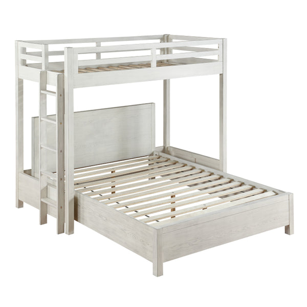 ACME Celerina Weathered White Twin Loft Bed Model BD00616