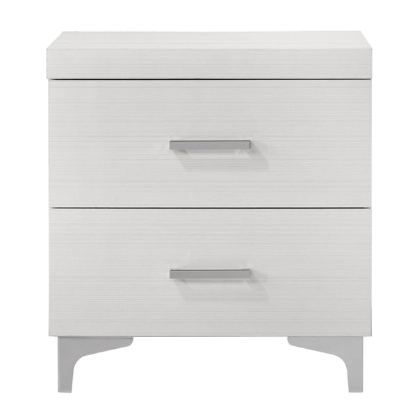 ACME Casilda White Nightstand Model BD00645
