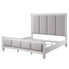 ACME Katia Light Gray Linen Rustic Gray & Weathered White Eastern King Bed Model BD00659EK
