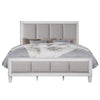 ACME Katia Light Gray Linen Rustic Gray & Weathered White Queen Bed Model BD00660Q