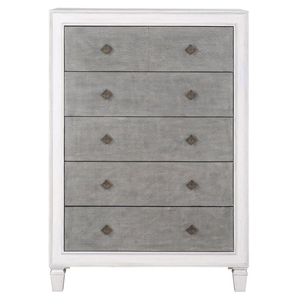 ACME Katia Rustic Gray & Weathered White Chest Model BD00664