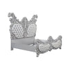ACME Valkyrie Synthetic Leather Antique Platinum Eastern King Bed Model BD00683EK