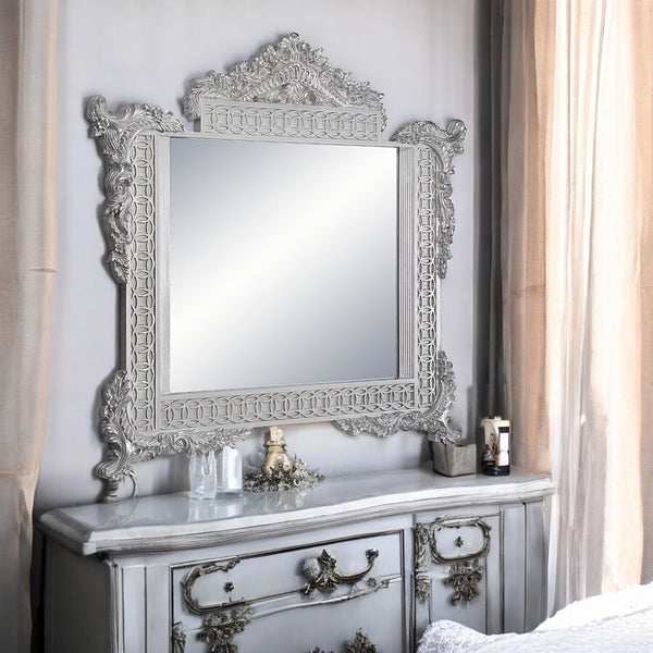 ACME Valkyrie Antique Platinum Mirror Model BD00685