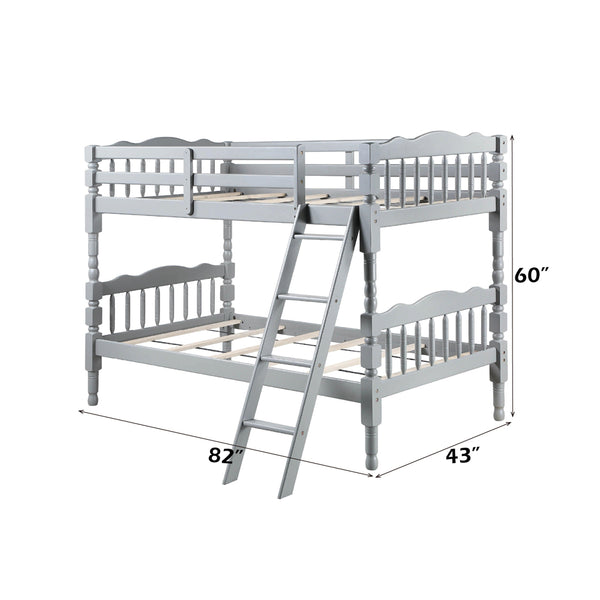 ACME Homestead Gray Bunk Bed (Twin | Twin)Model BD00864