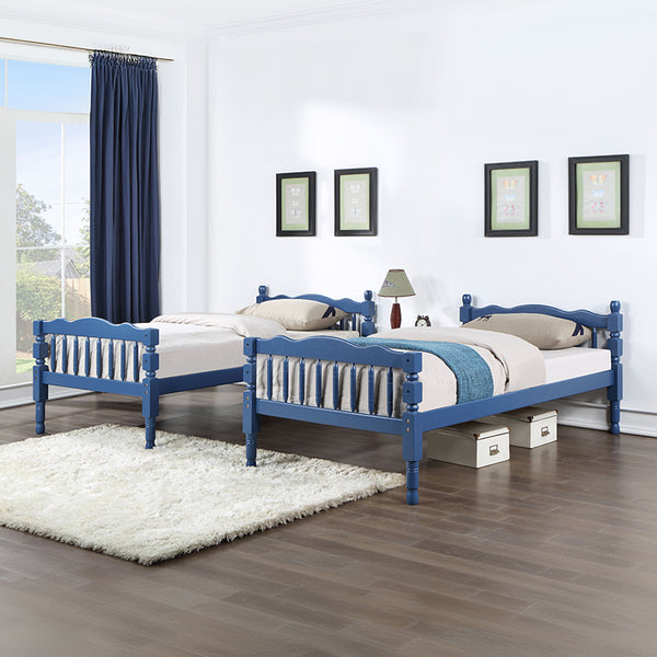 ACME Homestead Dark Blue Bunk Bed (Twin | Twin)Model BD00865