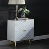 ACME Gaines White High Gloss Nightstand Model BD01035