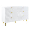 ACME Gaines White High Gloss Dresser Model BD01037