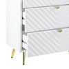 ACME Gaines White High Gloss Dresser Model BD01037