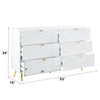 ACME Gaines White High Gloss Dresser Model BD01037