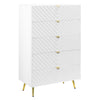 ACME Gaines White High Gloss Chest Model BD01038A