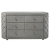 ACME Perine Gray Velvet Dresser Model BD01065