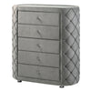 ACME Perine Gray Velvet Chest Model BD01066