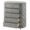 ACME Perine Gray Velvet Chest Model BD01066