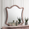 ACME Salonia Pink Velvet Mirror Model BD01185