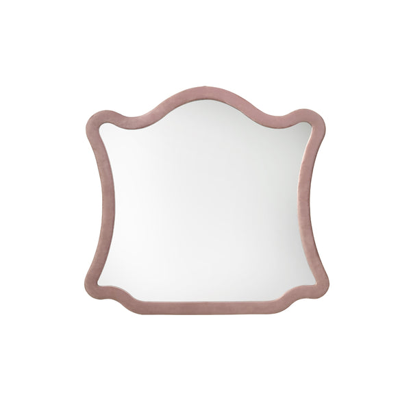 ACME Salonia Pink Velvet Mirror Model BD01185