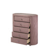 ACME Salonia Pink Velvet Chest Model BD01187