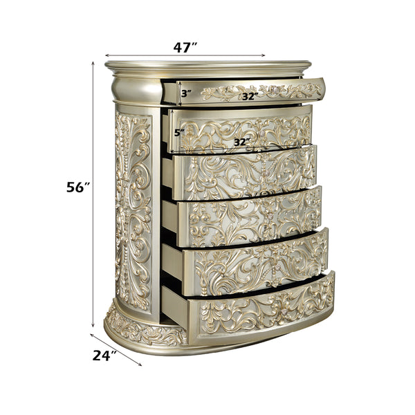 ACME Sorina Antique Gold Chest Model BD01245