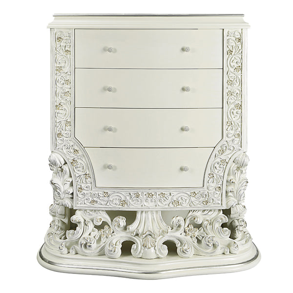 ACME Adara Antique White Chest Model BD01252
