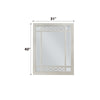 ACME Varian Silver & Mirrored Mirror Model BD01283