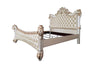 ACME Vendome Synthetic Leather & Antique Pearl Queen Bed Model BD01339Q